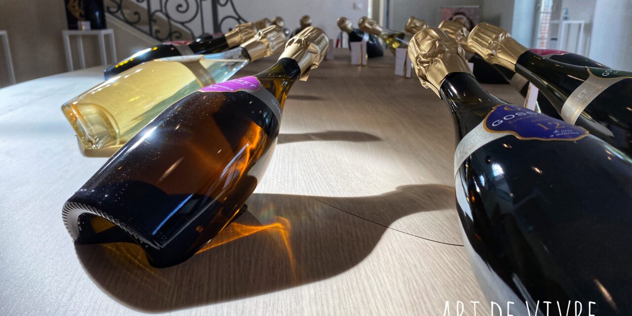 Epernay : Maison de Champagne Gosset,  entre Art et Oenotourisme.