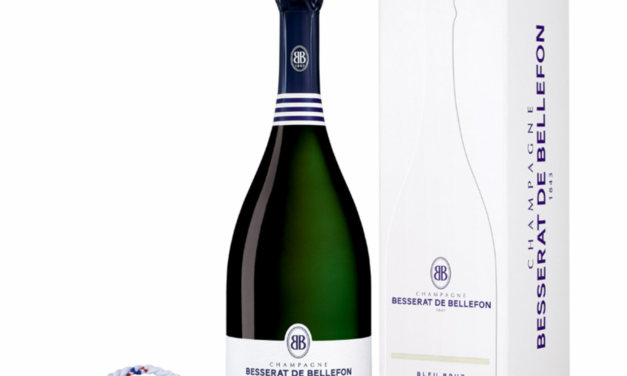 Epernay : La Sensation Bleu Brut Besserat de Bellefon : un lien ecoresponsable avec votre amoureux pour la Saint-Valentin