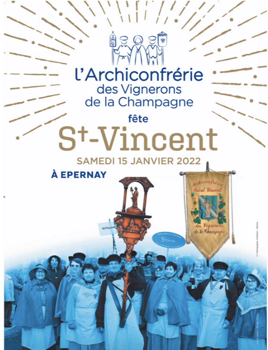 Epernay : la Saint-Vincent de L’Archiconfrérie des Vignerons de la Champagne