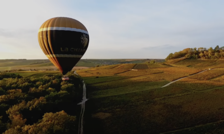 L’Expérience Inédite : en novembre 2020, DJ Ned, DJ Mast, et la violoniste Angie, en concert en Montgolfière au dessus du Vignoble de Champagne