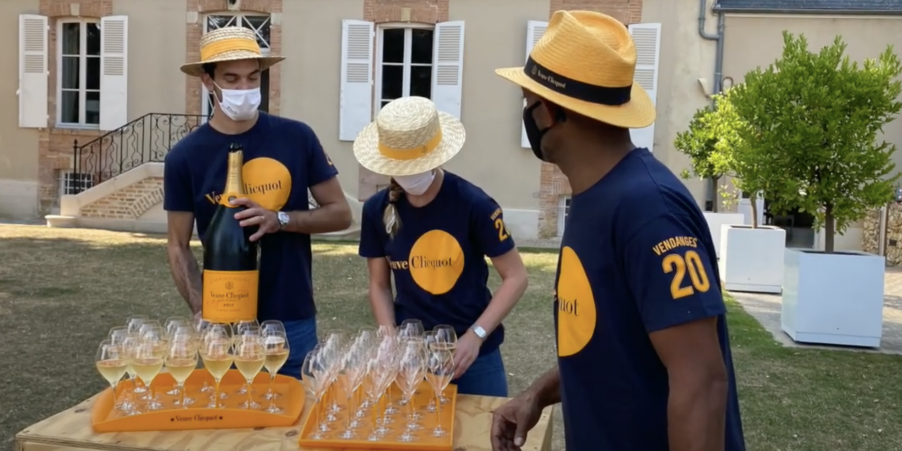 Verzy : Le Cochelet, 1er rendez-vous de la Maison de Champagne Veuve Clicquot, dans son Manoir privé.