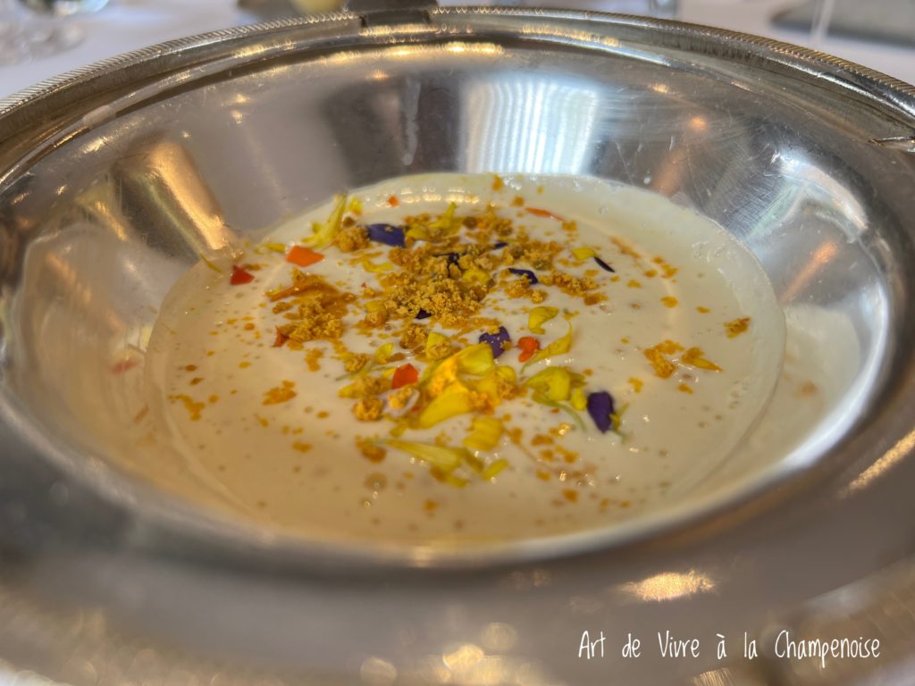 déjeuner de l'Assiette Champenoise Arnaud Lallement Chef 3 étoiles