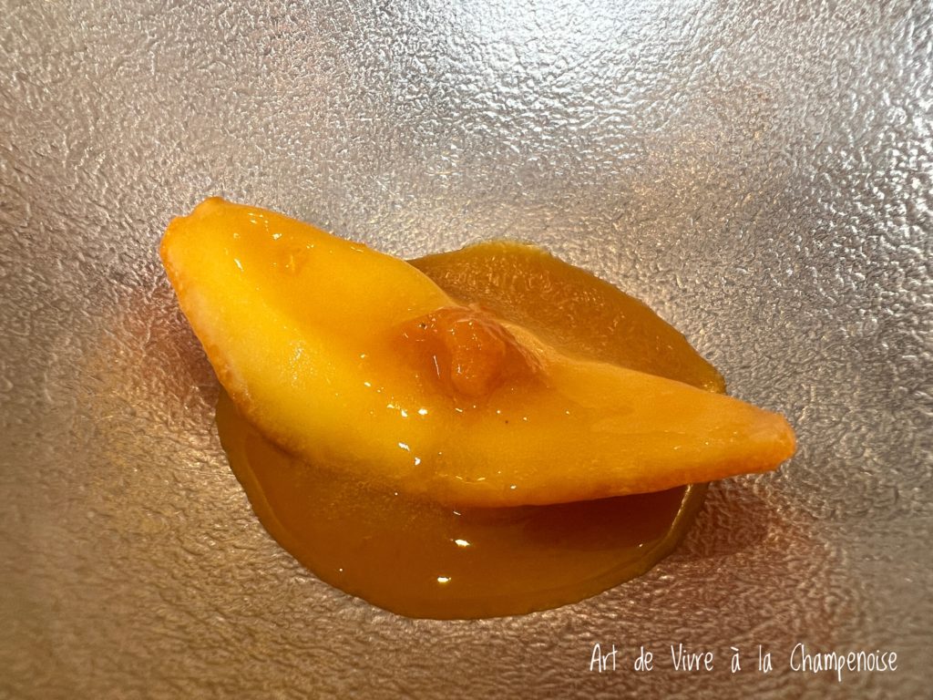 dessert de l'Assiette Champenoise Arnaud Lallement Chef 3 étoiles