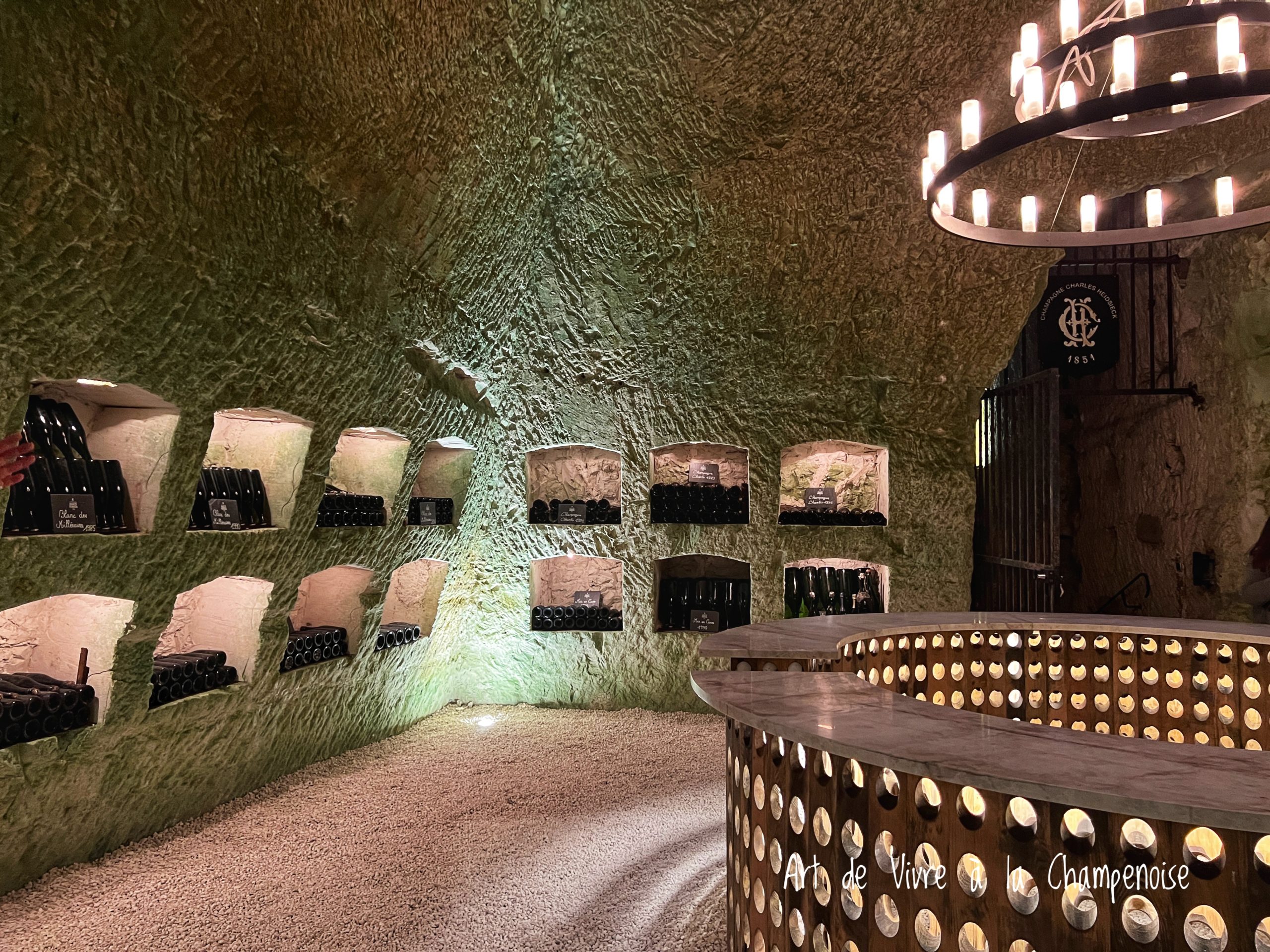 Reims : Visite inédite des Caves du Champagne Charles Heidsieck avec Cyril Brun, le chef de Caves