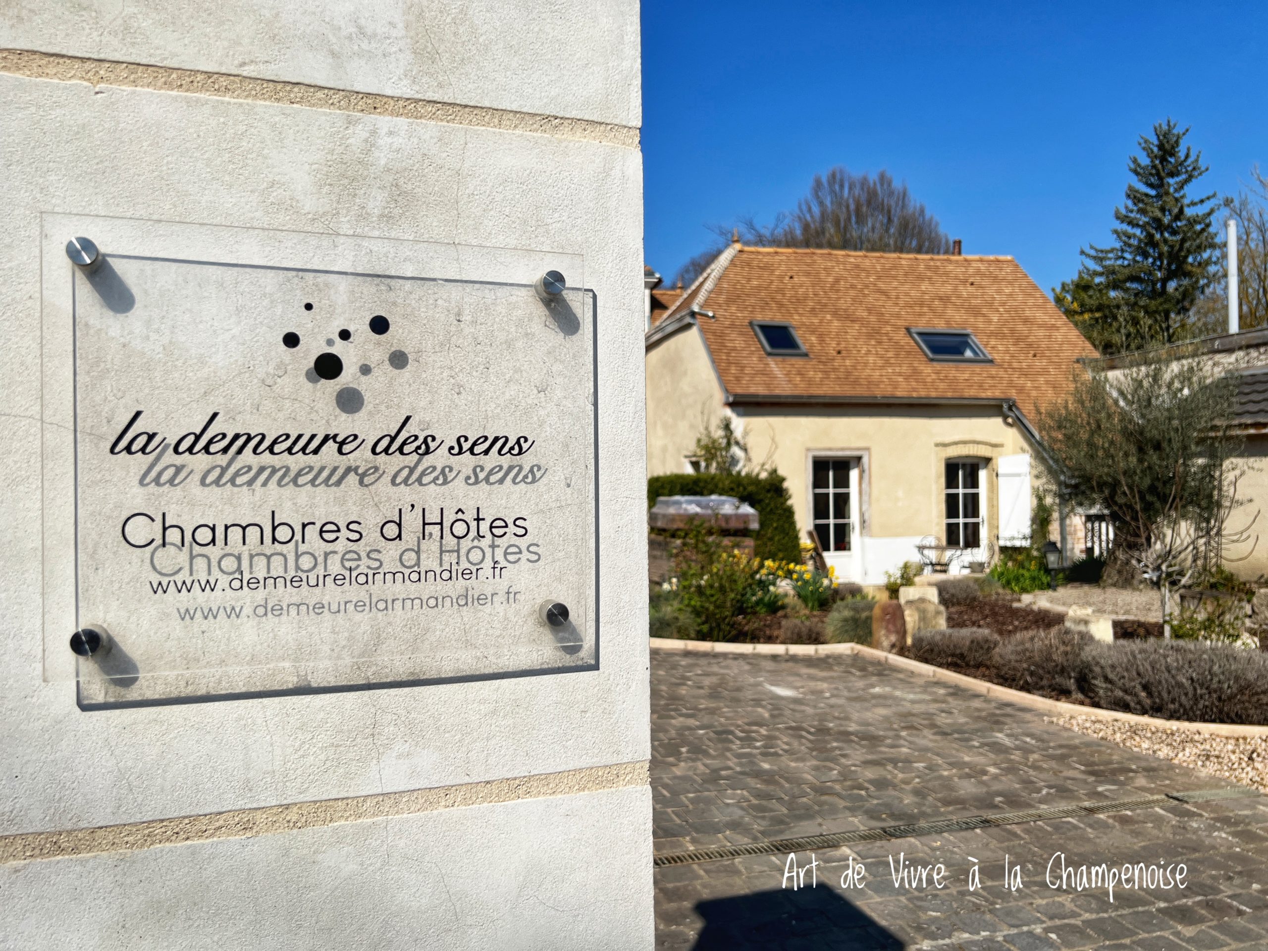 Les Mesneux : Les Chambres d’hôtes de la demeure Larmandier. Le chic et la décontraction à proximité de Reims