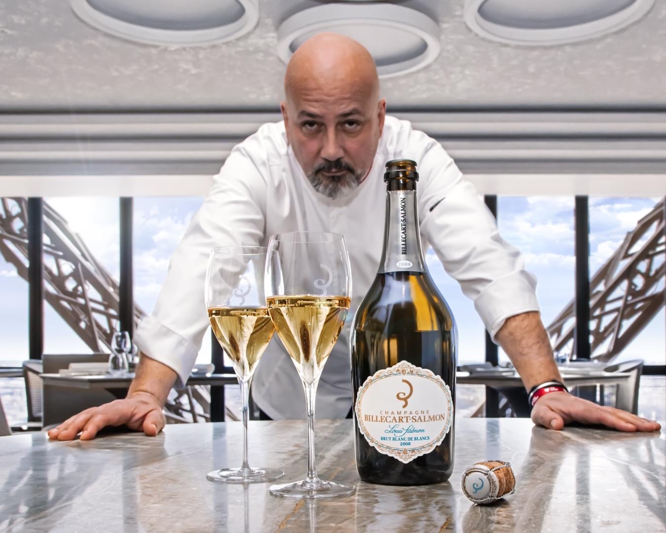 Billecart-Salmon : la Maison de Champagne collabore avec le chef Frédéric Anton (MOF) pour le lancement de sa nouvelle Cuvée Louis Salmon 2008 Blanc de blancs