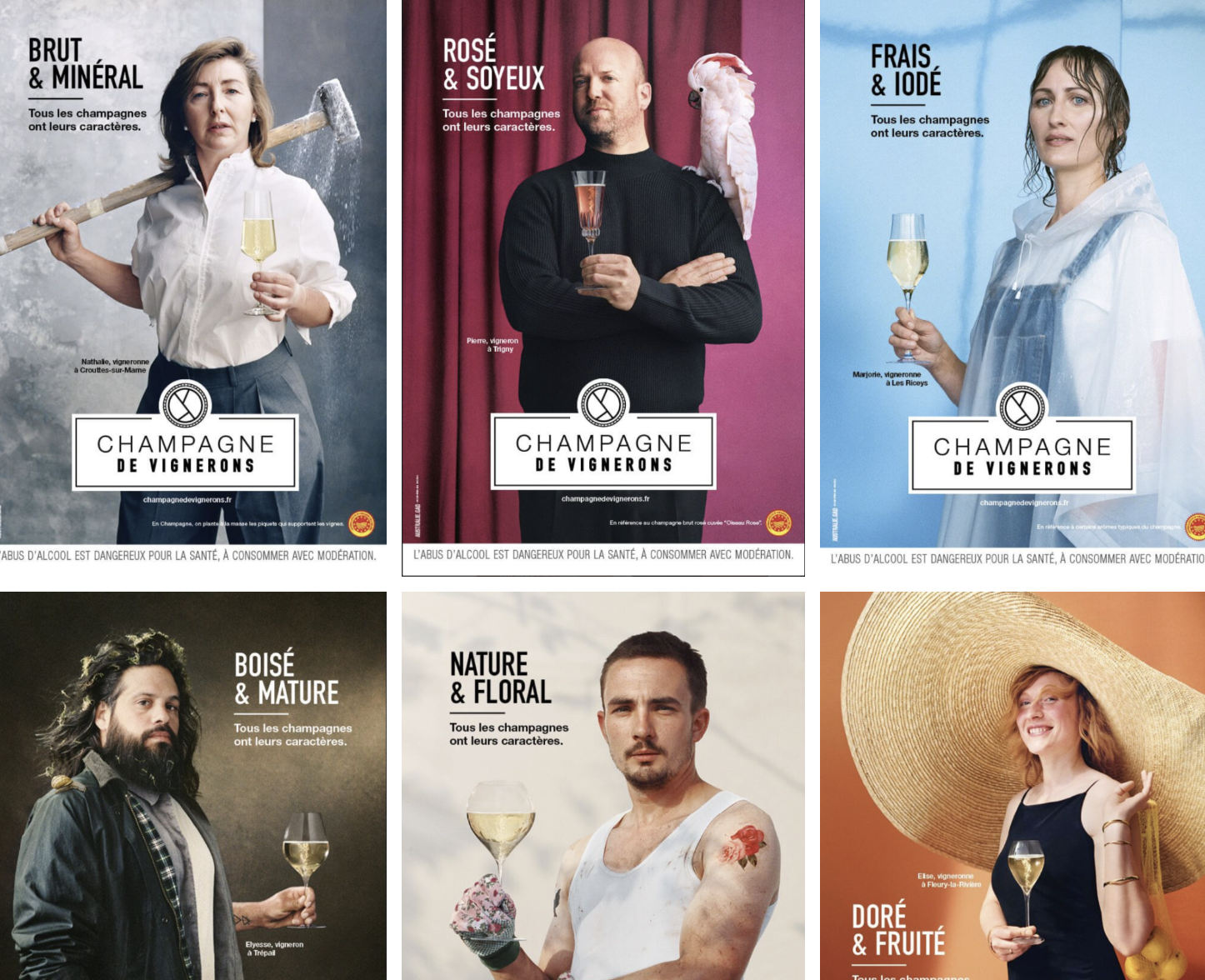 Découvrez la nouvelle campagne pour le label « Champagne de Vignerons »