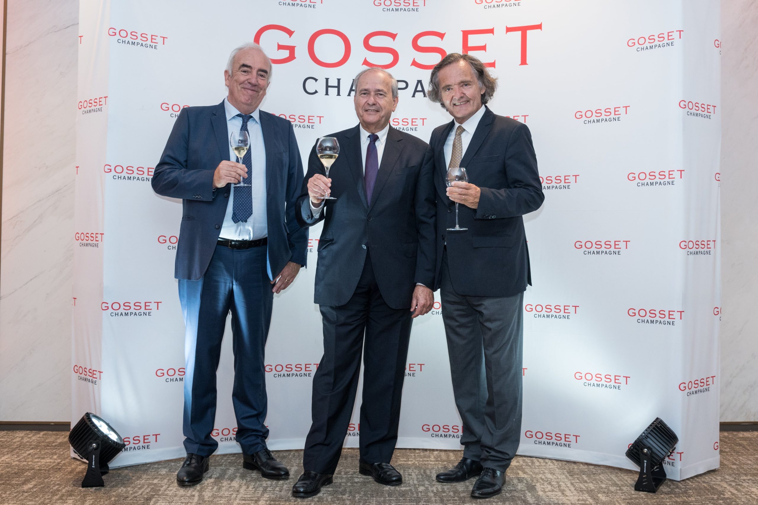 27ème édition des Trophées Gosset : Alain Baraton, le Jardinier en Chef de Versailles et Pierre-Emmanuel Taittinger pour la Mission Unesco