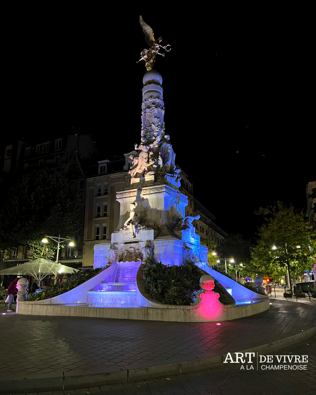 Reims : la Fontaine Subé, incontournable du paysage urbain rémois