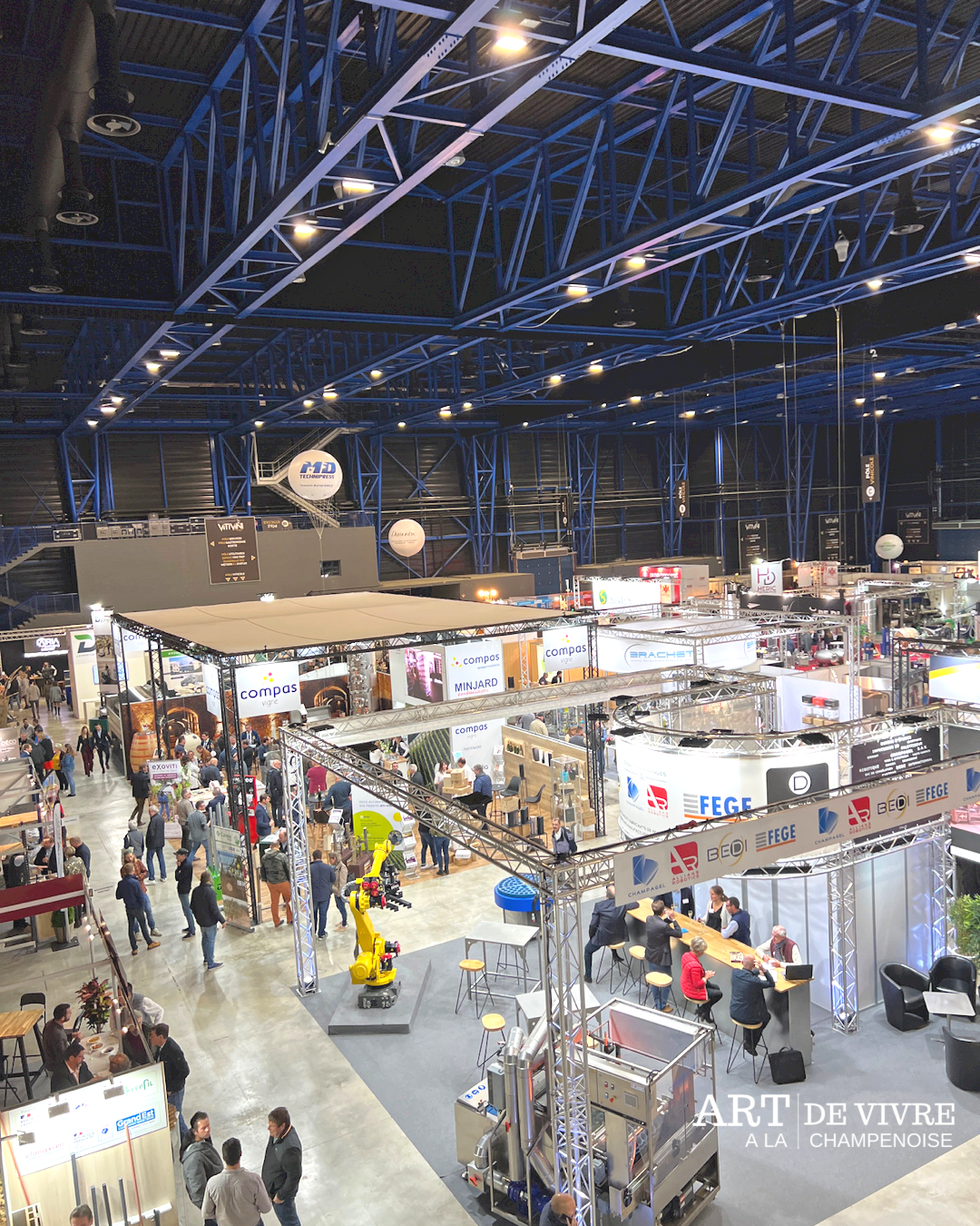 Epernay : 2022, un bon millésime pour le Salon Viti Vini