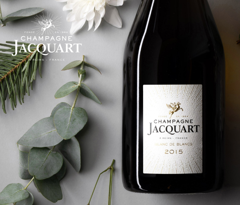 Champagne Jacquart : une nouvelle Cuvée Blanc de Blancs 2015
