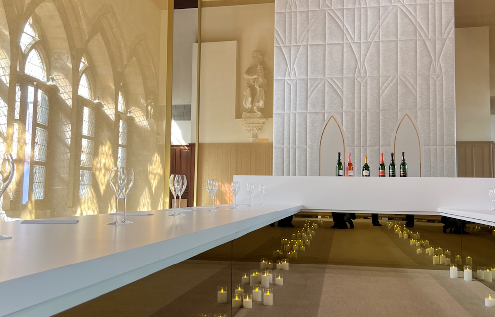 Reims : A la table de Thibaud IV, l’expérience proposée par le Champagne Taittinger à la Demeure des Comtes de Champagne
