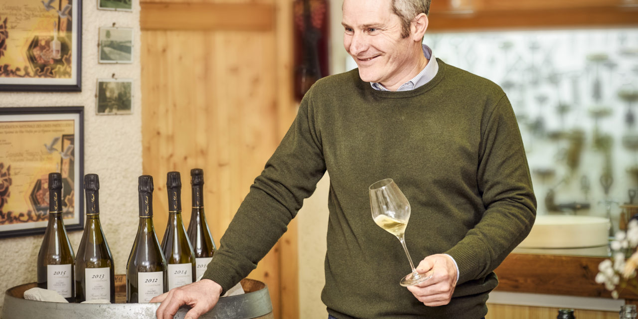 Sillery : Champagne François Secondé, une dégustation « verticale » de millésimes, l’occasion d’officialiser la reprise du Domaine par Jérôme Groslambert