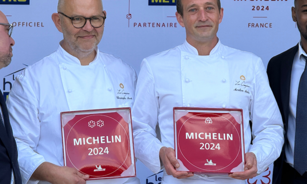 Reims : Une pluie d’étoiles Michelin au Domaine Les Crayères avec la cérémonie de remise des plaques officielles