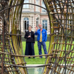 Epernay : Amélie Nothomb à l’inauguration de Vign’Art, le festival d’Art contemporain et de Land Art dans le vignoble champenois