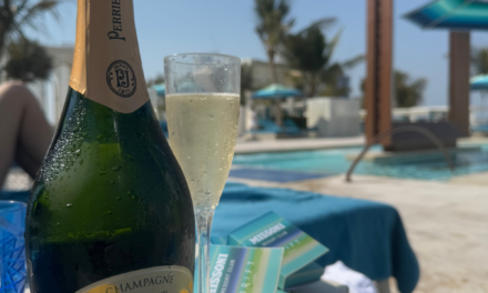 Champagne Perrier-Jouët au Drift à Dubaï