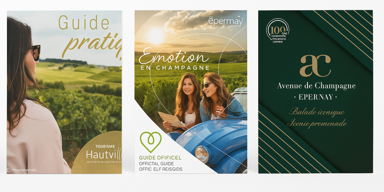 Hautvillers, Epernay, Avenue de Champagne .. Les guides sont de sortie !