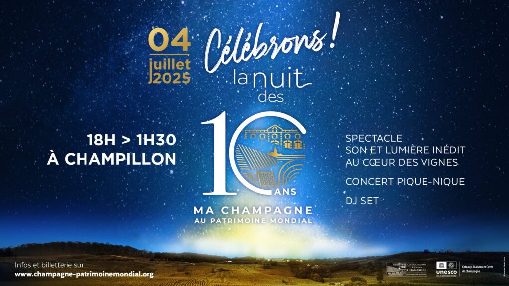 Nuit des 10 ans UNESCO à Champillon