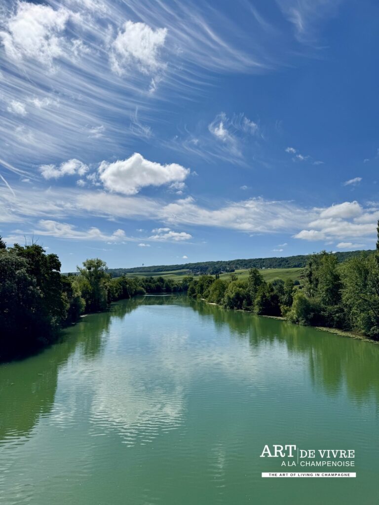 Paysages de Champagne et l amrne en route libre