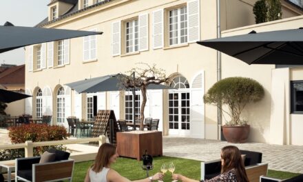 Champagne Collery : bulles, terrasse et Smoker pendant les fêtes Henri IV à Aÿ-Champagne