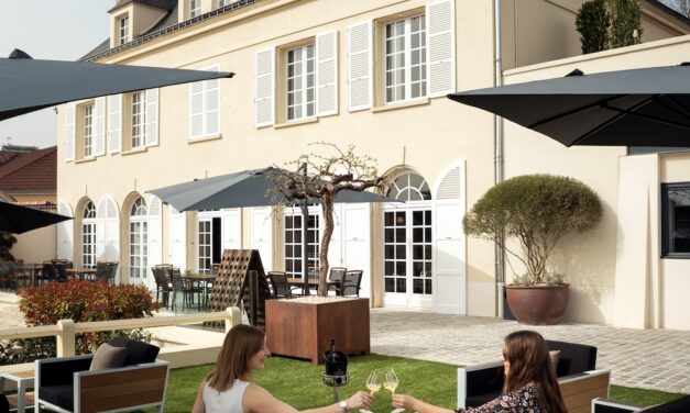 Champagne Collery : bulles, terrasse et Smoker pendant les fêtes Henri IV à Aÿ-Champagne