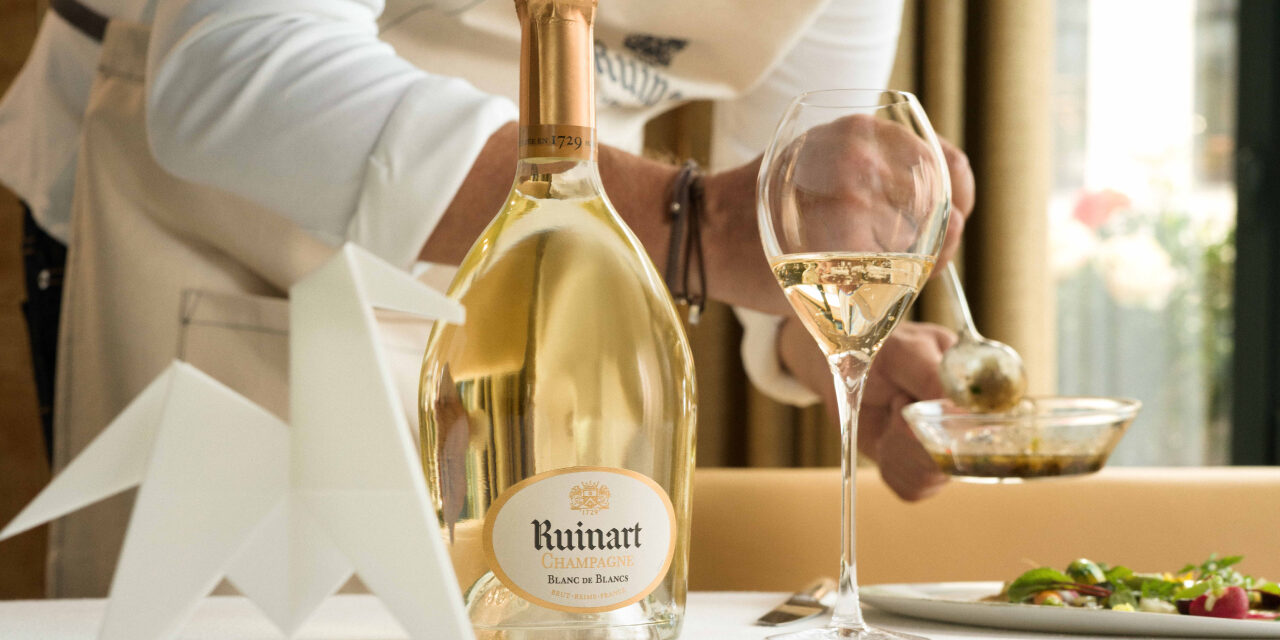 La Table Ruinart s’installe au Cheval Blanc : un rendez-vous d’exception entre art, gastronomie et terroir