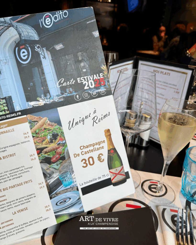 Le Bouillon de L’Édito : un repas gourmand dans l’une des brasseries les plus vivantes de Reims.