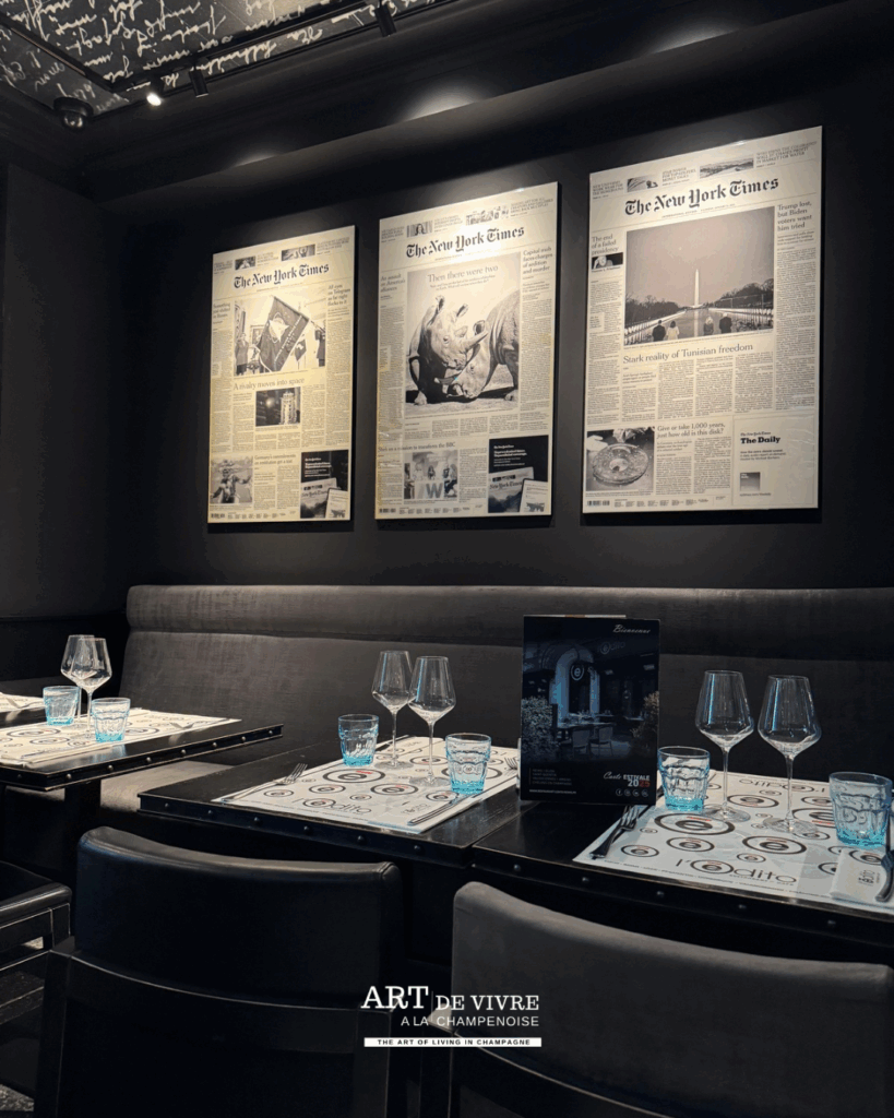 L’ambiance chaleureuse et urbaine de la Brasserie L’Édito, institution rémoise du centre-ville