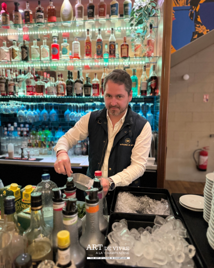 Mickael Blondelle Distillerie de Reims au restaurant Basta !