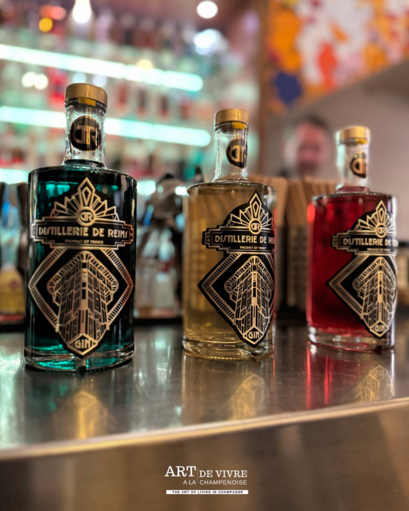 Les 3 derniers gins de la distillerie de Reims