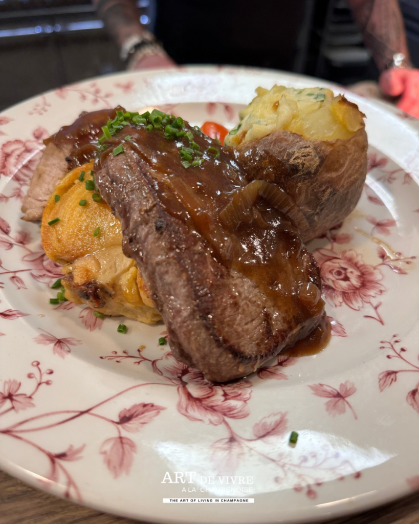 Table du 18 Tours sur Marne, la Cuisine gourmande de César Pételot