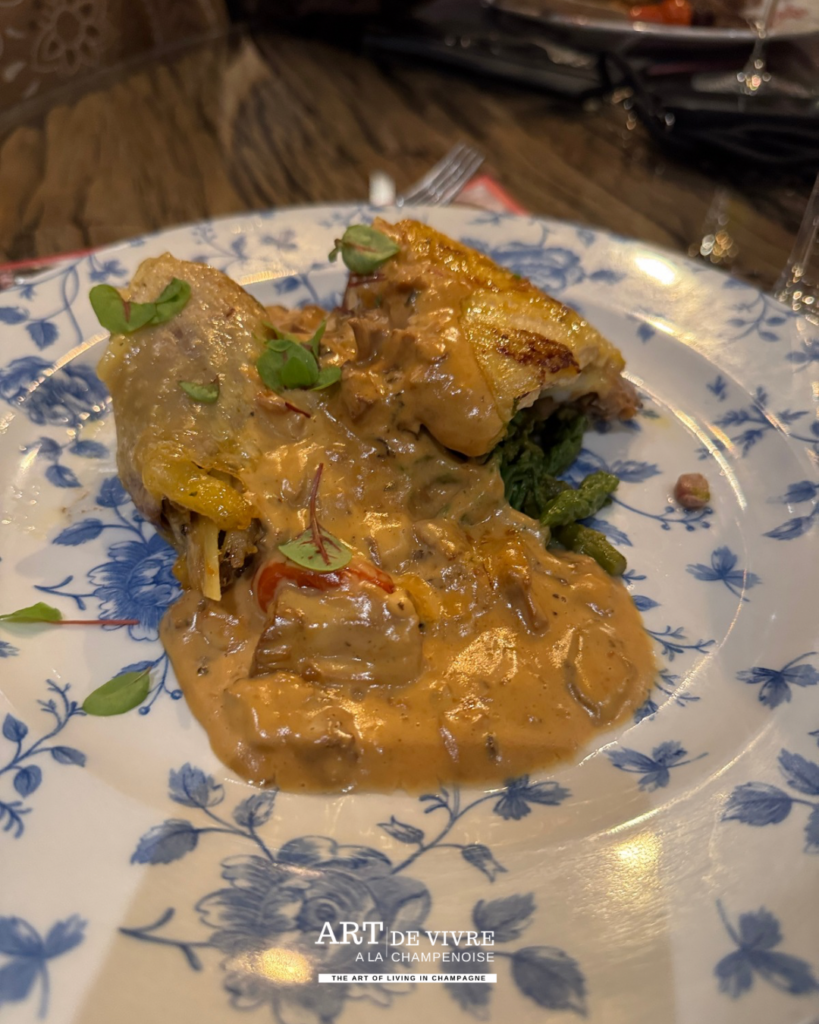 Table du 18 Tours sur Marne, la Cuisine gourmande de César Pételot