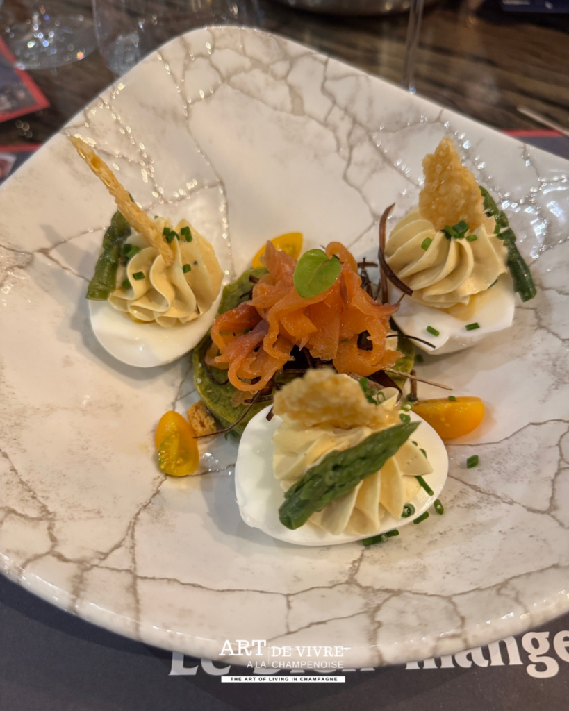 Table du 18 Tours sur Marne, la Cuisine gourmande de César Pételot