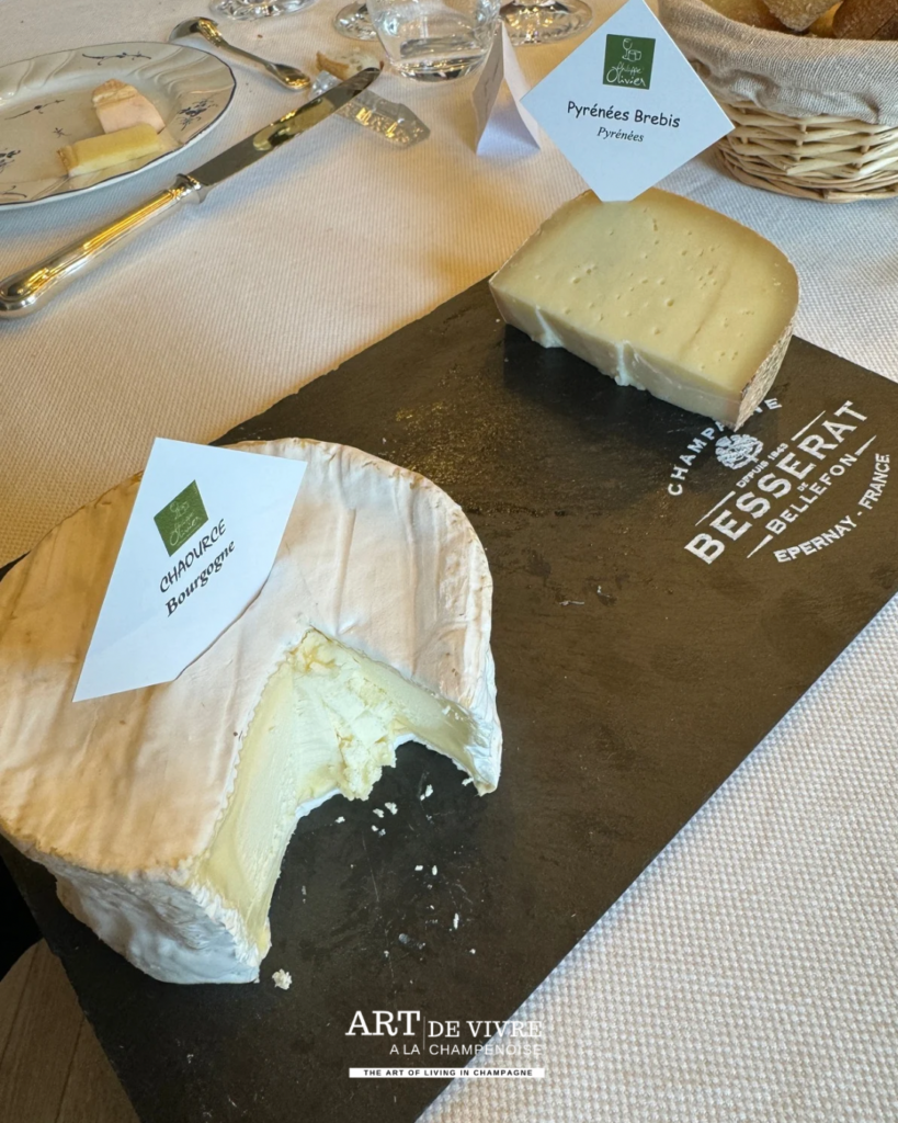 Atelier degustation champagne fromage Besserat de Bellefon Epernay