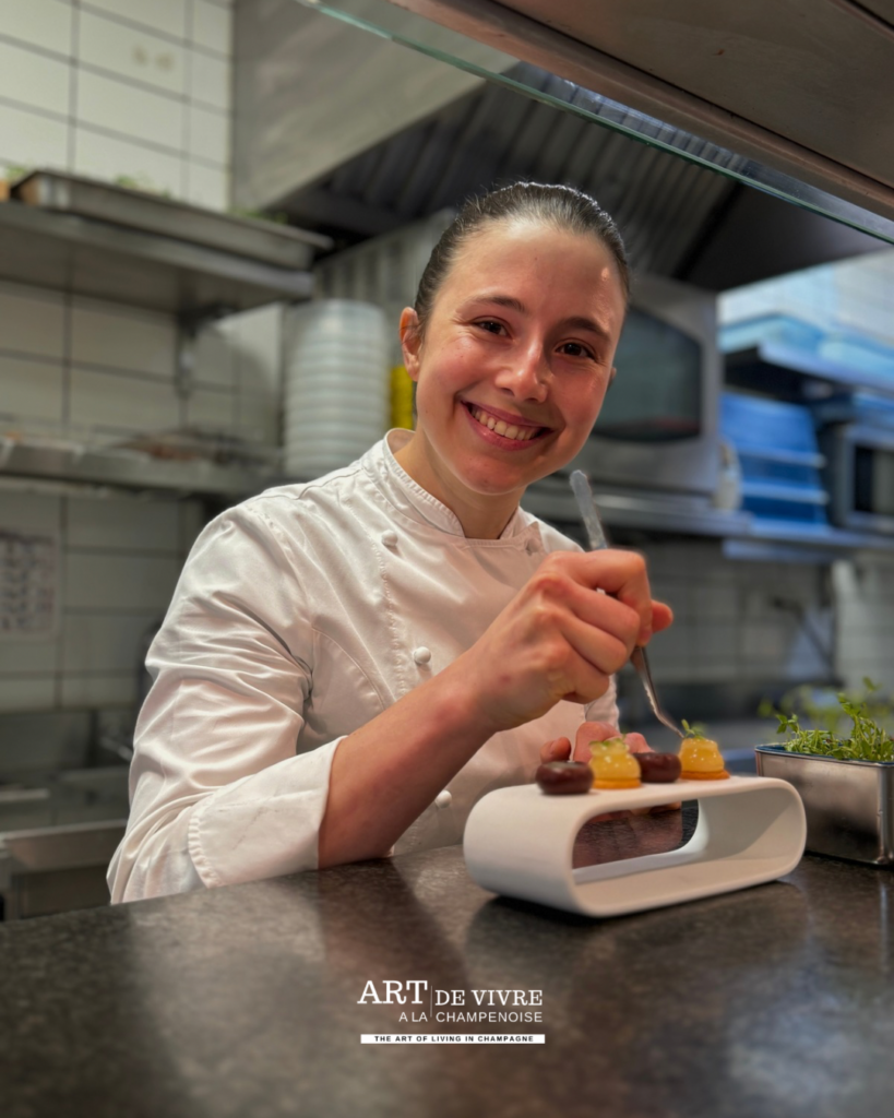 Rosalie Boucher - Cheffe pâtissière - Domaine Les Crayères - Reims