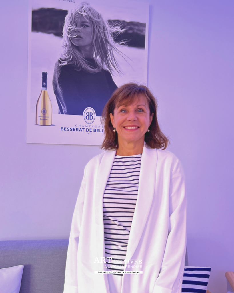 Femme de Champagne portrait : Nathalie Doucet - Présidente Champagne Besserat de Bellefon - Epernay