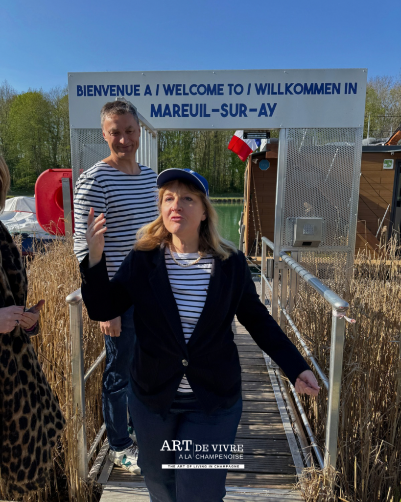 Sandra Braud - Présidente My House Boat - Mareuil-sur-Aÿ