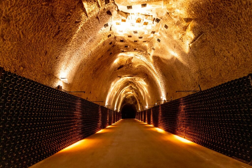 caves Champagne visite joseph perrier 