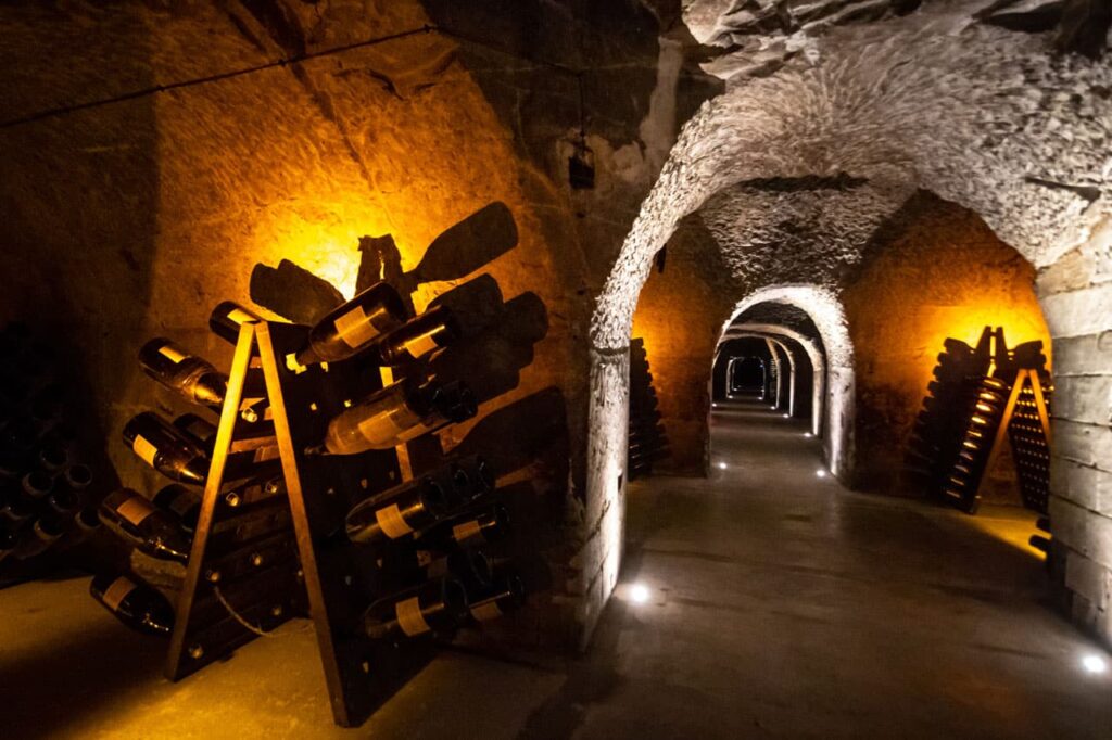 caves Champagne visite joseph perrier 