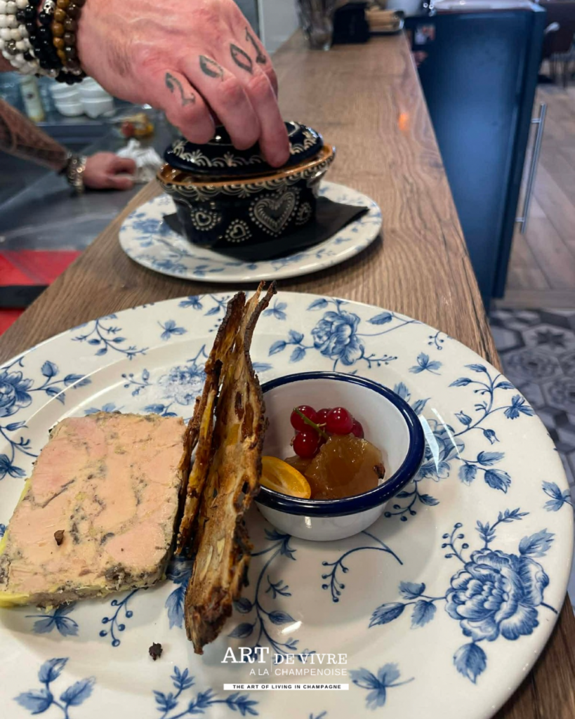 Table du 18 Tours sur Marne, la Cuisine gourmande de César Pételot