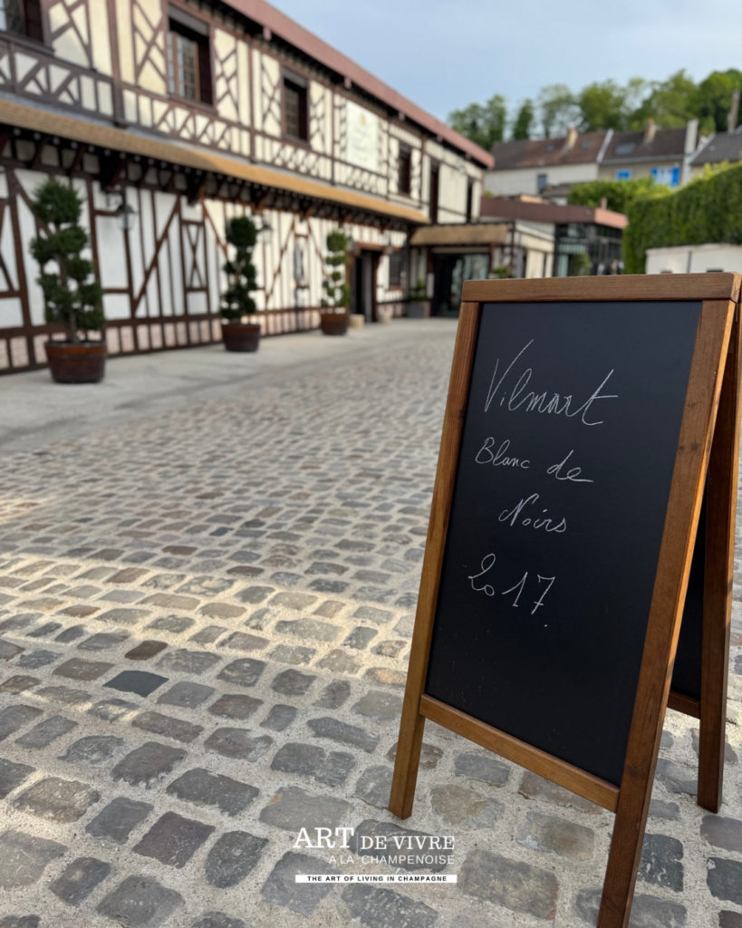 Dégustation Champagne Vilmart Blanc de Noirs 2017 soirée présentation