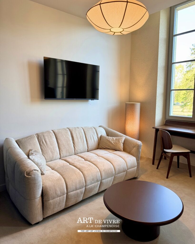 Château de l’Abbatiale Braine chambre