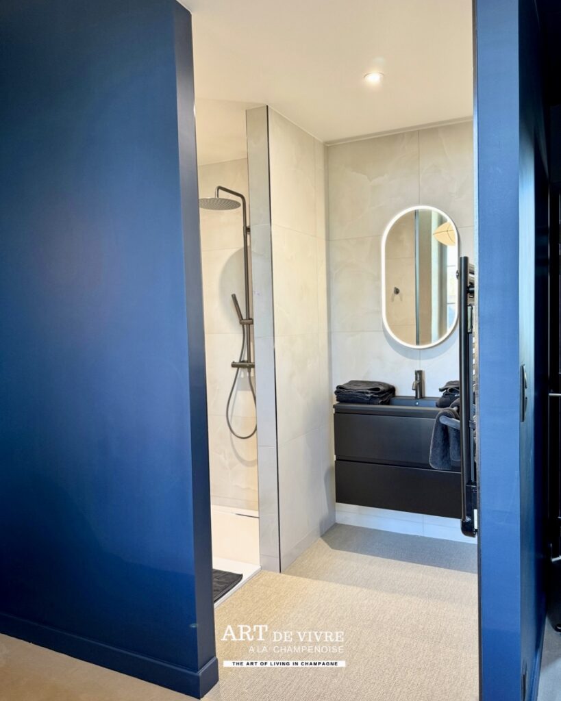 Château de l’Abbatiale Braine salle de bains