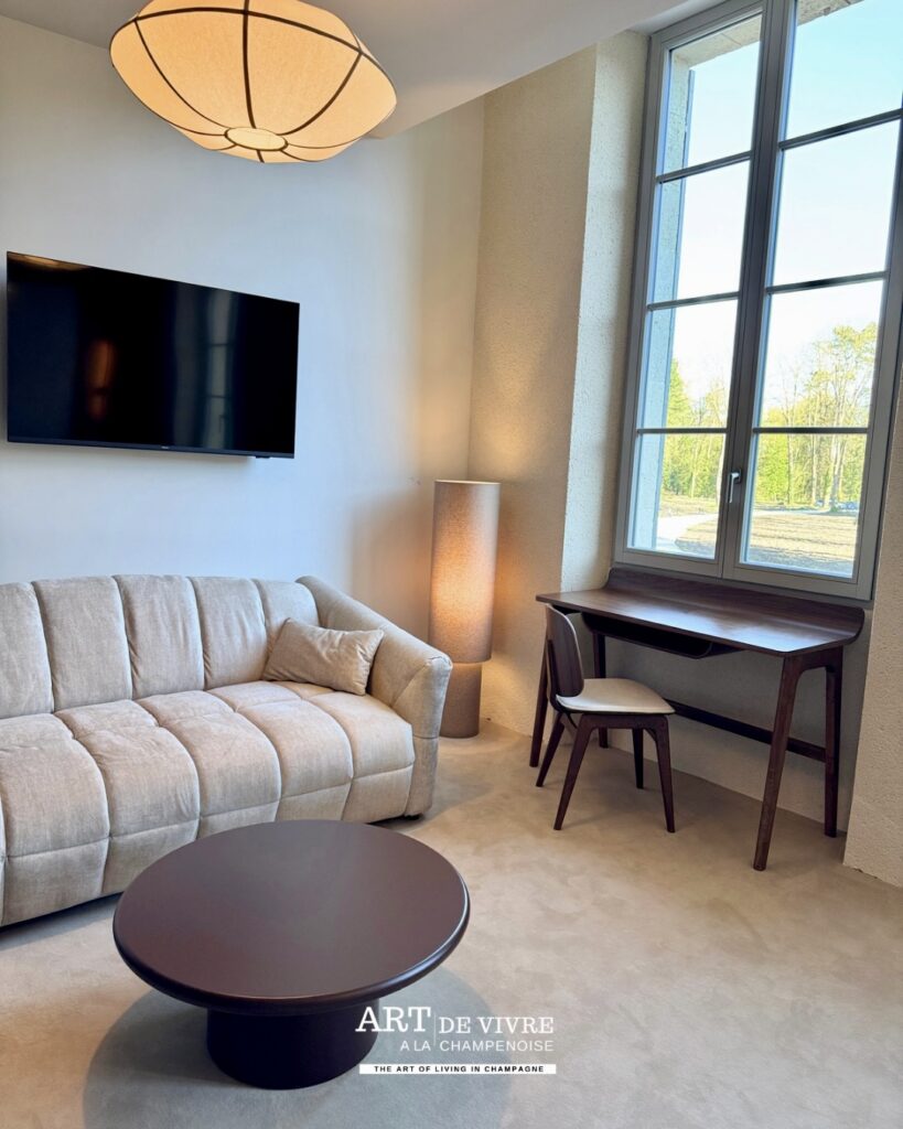 Château de l’Abbatiale Braine chambre