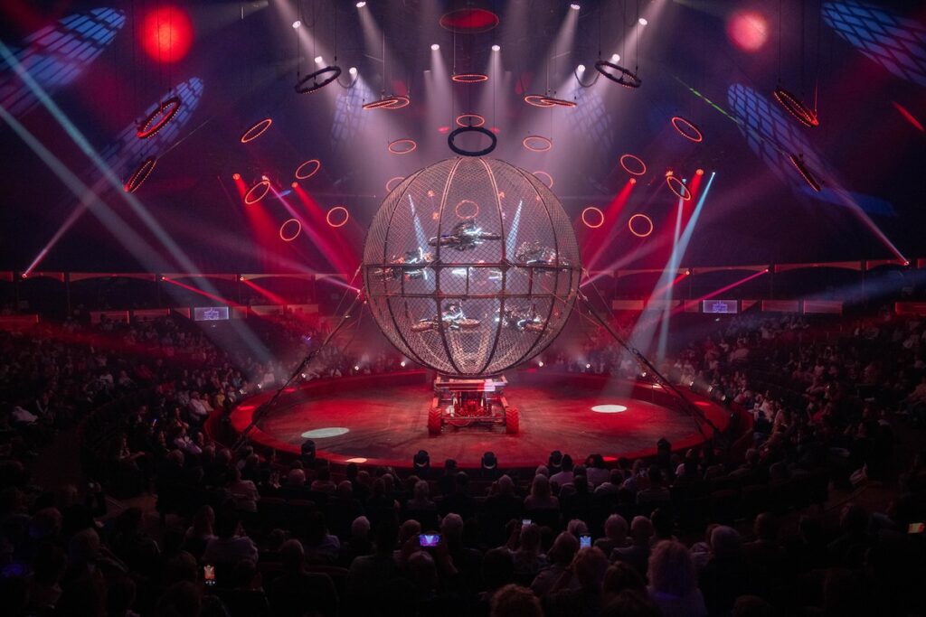 spectacle parenthese cirque arlette gruss piste