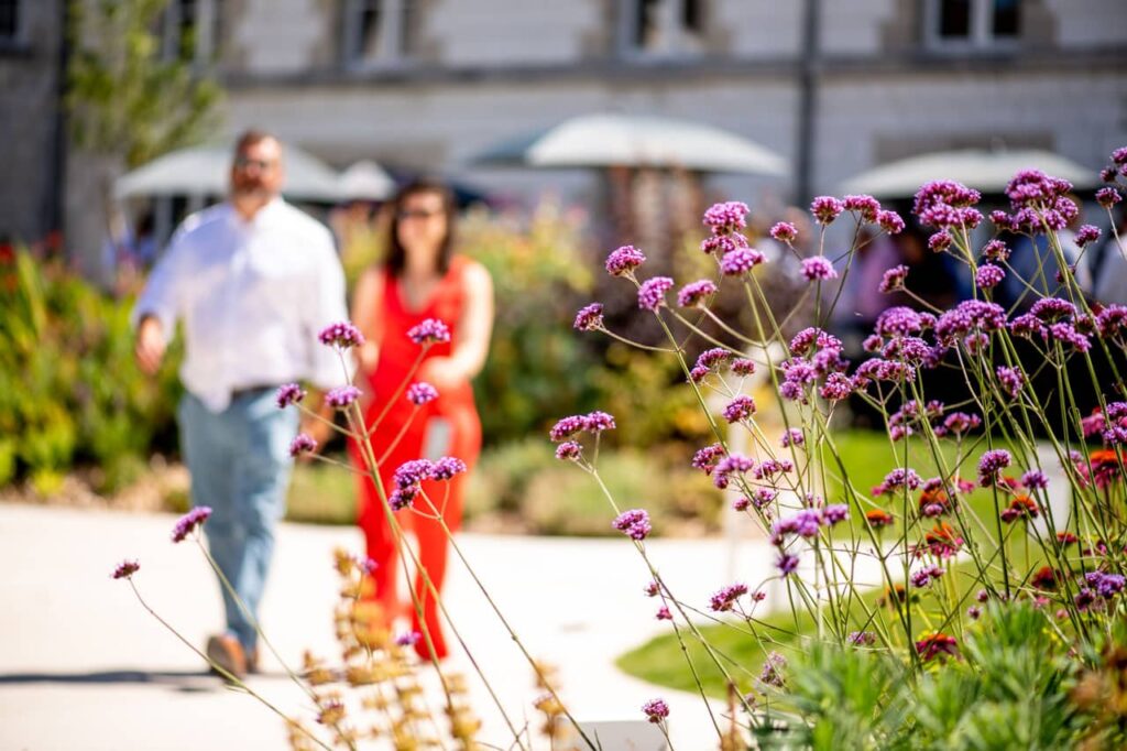 jardins fleuris Champagne joseph Perrier