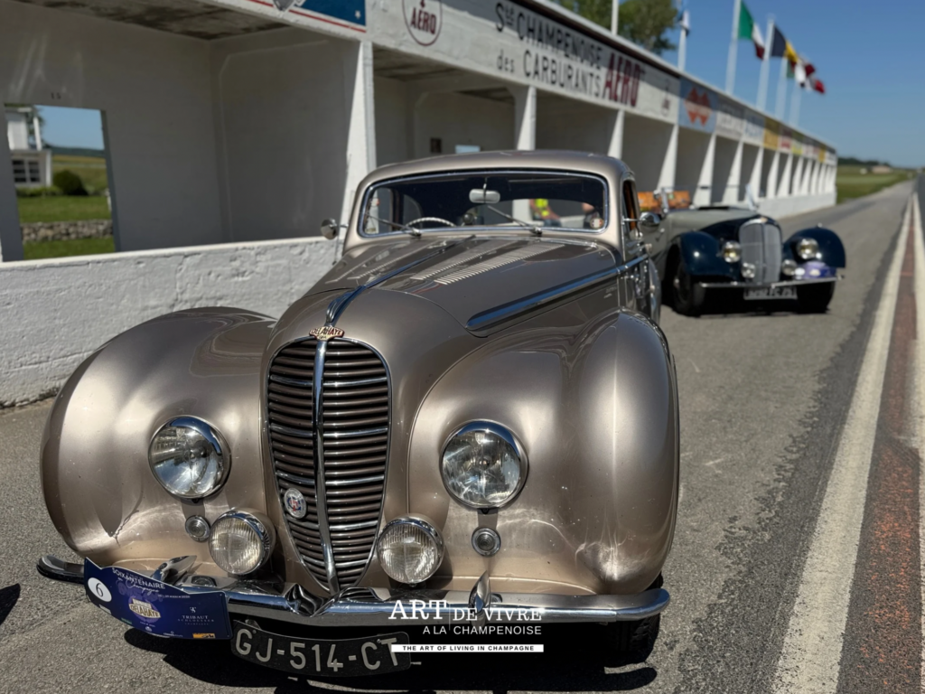Rallye Delahaye à Reims-Gueux
