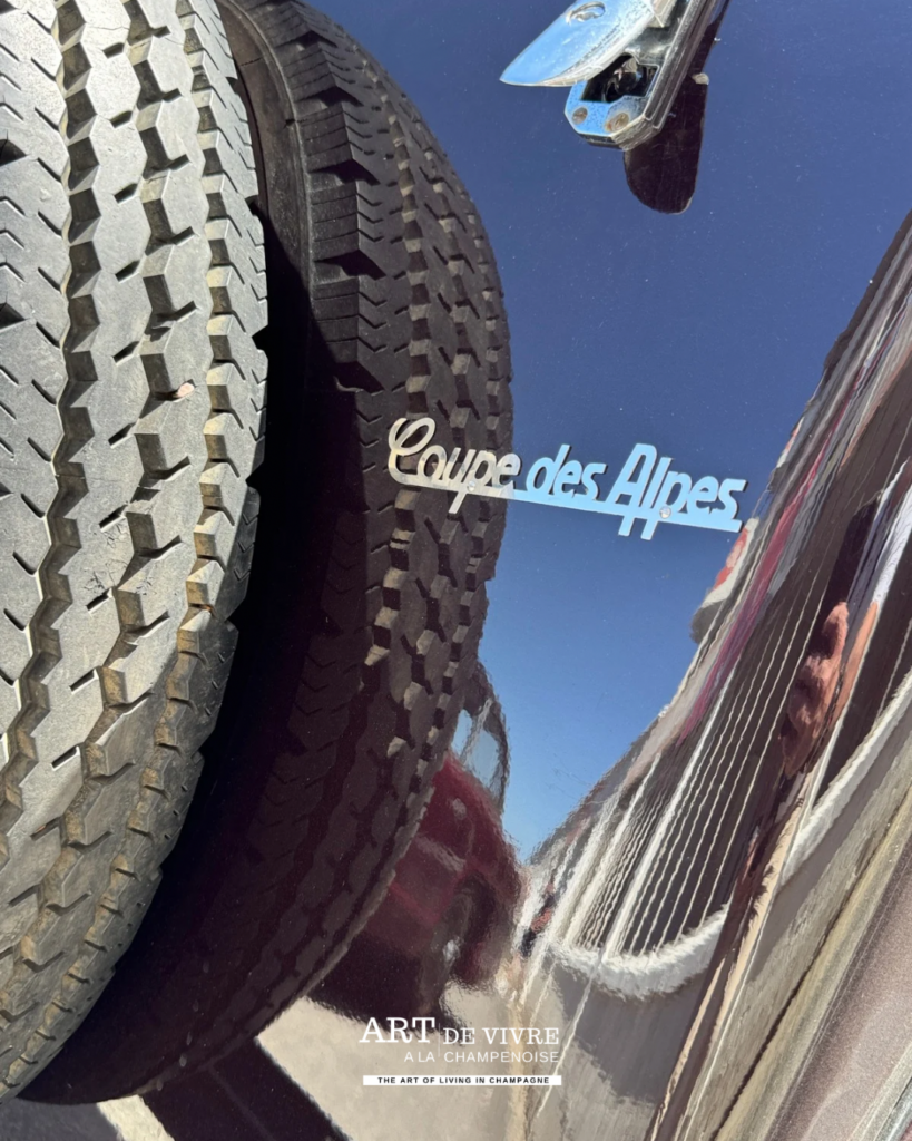 Détail carrosserie d’une Delahaye