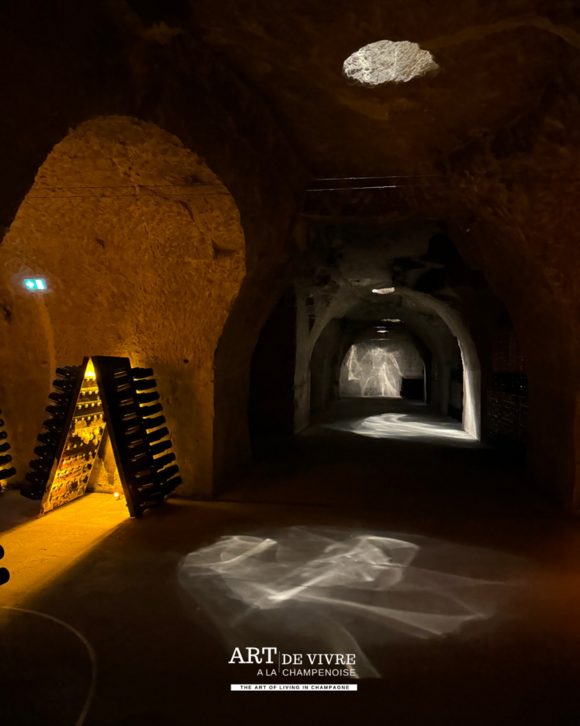 galeries souterraines Champagne Joseph Perrier caves historiques