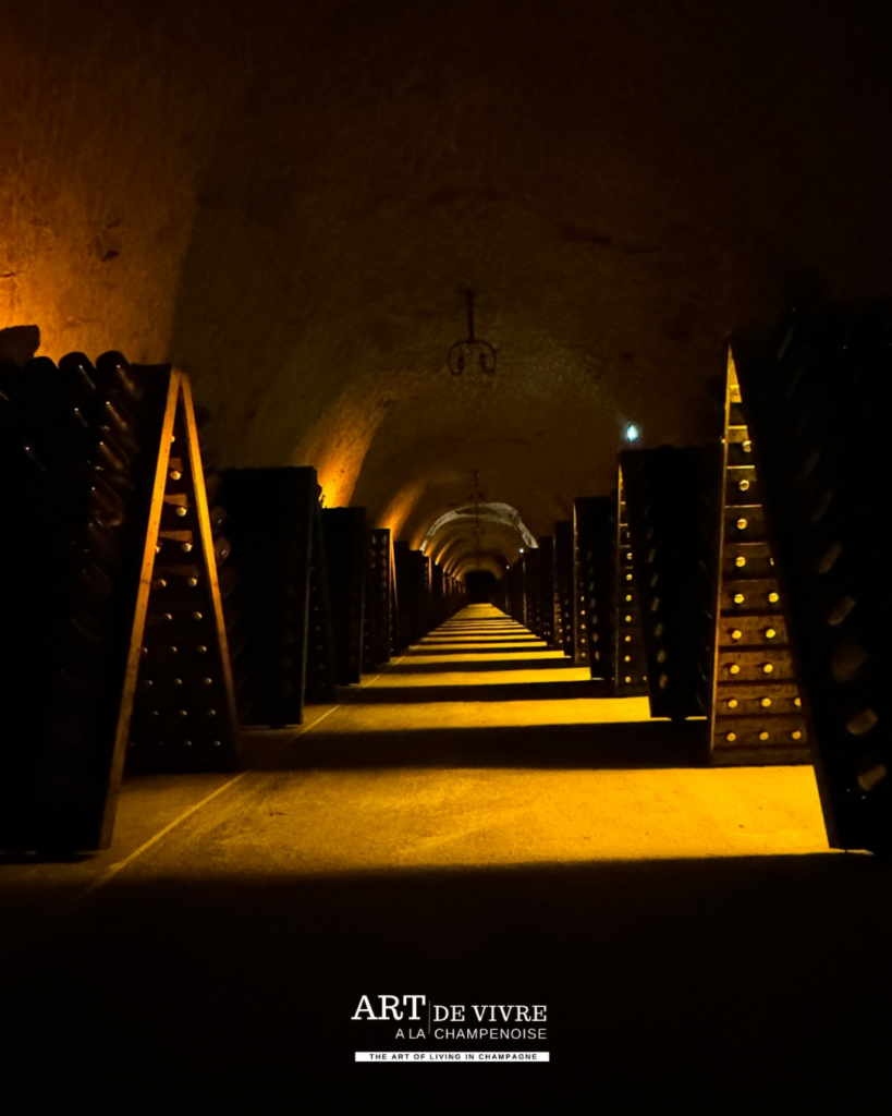 caves Champagne Joseph Perrier Châlons-en-Champagne galeries de craie